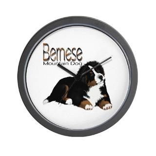 Bernese Mountain Dog Clock  Buy Bernese Mountain Dog Clocks