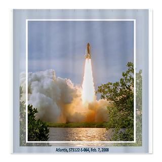 STS 122 Shower Curtain