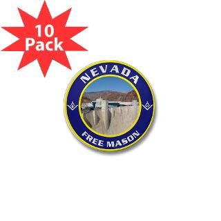 Nevada Freemasons Mini Button (10 pack)