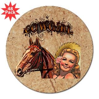 Cowgirl & Horse Pinup   Tattoo Style  Cowgirl A GoGo
