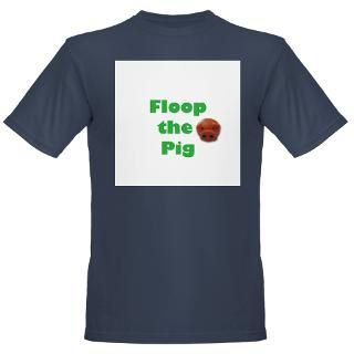 Floop the Pig Dog T Shirt by LuluChicken