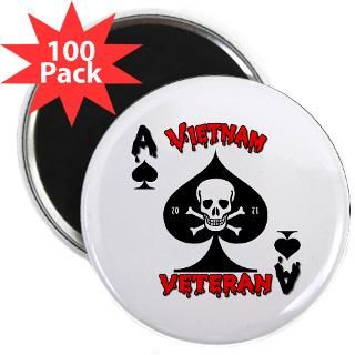 1970 to 1971 Vietnam veteran 2.25 Magnet (100 pac