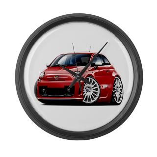 Abarth Red Car Large Wall Clock for $40.00