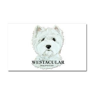 Westie Magnetic Signs  Westie Car Magnets