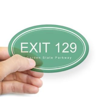GSP Exit 129 Oval Decal for $4.25