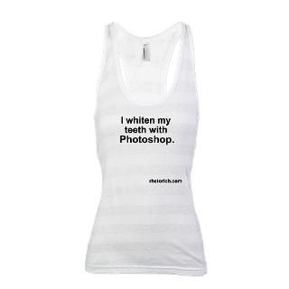 Funny Gifts  Funny T shirts  Photoshop 2 Racerback Tank Top