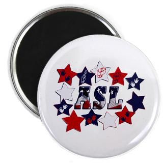 PATRIOT ASL Red/White/Blue Stars (American Sign La  People Acronyms