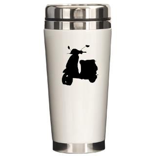 Modern Vespa Gifts  Modern Vespa Drinkware  Vespa 125 Travel Mug