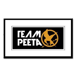 Team Peeta Small Framed Print