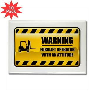 Warning Forklift Operator With An Attitude  The Ultra Geek Store