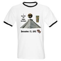 Survived the Mayan Apocalypse 2012 T Shirt by MayanApocalypse