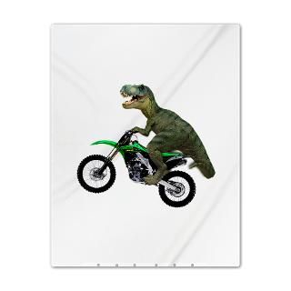 Bike Gifts  Bike Bedroom  Dirt Bike Wheelie T Rex Twin Duvet