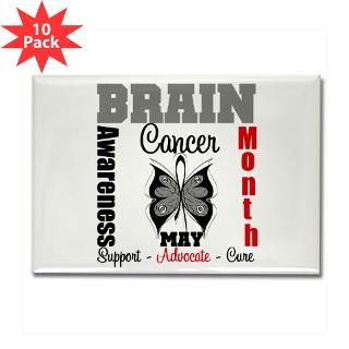 Brain Cancer Awareness Month Butterfly Shirts  Gifts 4 Awareness