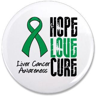 Hope Love Cure Liver Cancer Shirts & Gifts  Shirts 4 Cancer Awareness