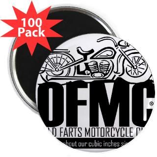 Old Farts Motorcycle Club 2.25 Magnet (100 pack)