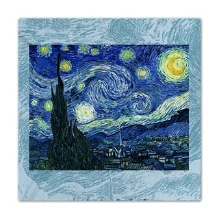Art Gifts  Art Bedding  Van Gogh Starry Night Queen Duvet