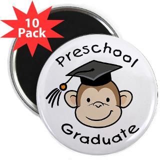 Monkey Preschool Graduate  Big Brother / Sister and new baby gifts