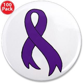 purple awareness ribbon 3 5 button 100 pack $ 141 99