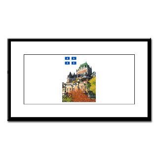Frontenac Castle and Flag  Quebec Souvenirs, Canada