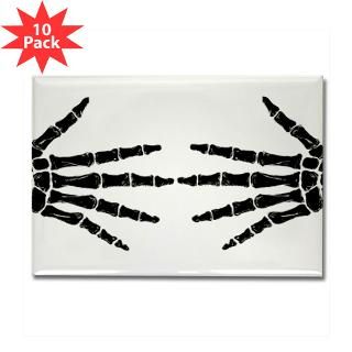 skeleton hands rectangle magnet 100 pack $ 151 99