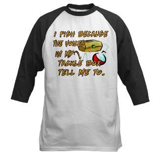 Tackle Box Voices  Fishing T shirts & Gifts by The Fishing Bowl