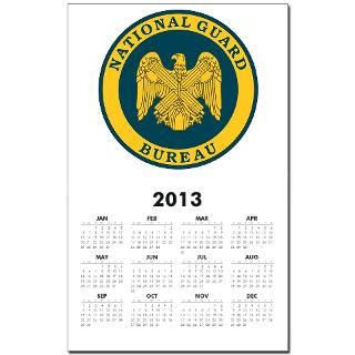 National Guard Bureau Seal Calendar Print