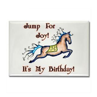 Jump For Joy Its My Birthday  Fantasy Horse Art T Shirts + Gifts