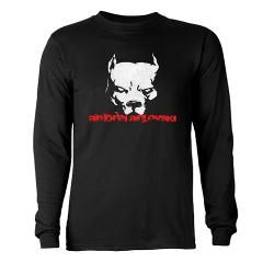 Andrei Arlovski MMA Pitbull T Shirt AFFLICTION Long Sleeve Dark T