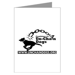 Unchain Dogs Greeting Cards (Pk of 10)