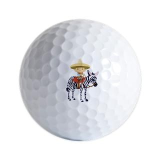 ZEBRA EVAN Golf Ball by Admin_CP2632