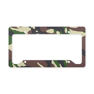 Camouflage License Plate Holder