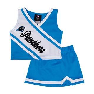 Carolina Panthers Toddler 2 Piece Cheerleader Set