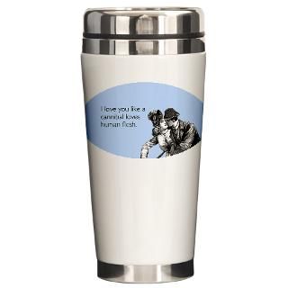 Love You Like A Cannibal Ceramic Travel Mug