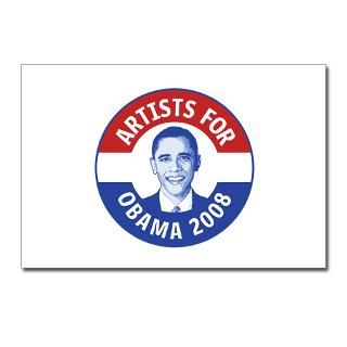 Artists for Obama Postcards (Package of 8)