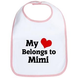 Attitude Gifts  Attitude Baby Bibs  My Heart Mimi Bib