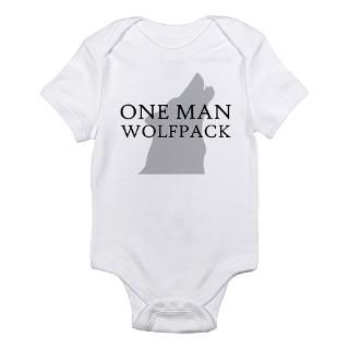 One Man Wolf Pack Body Suit by justshirts4u