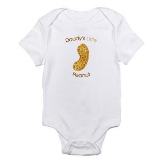 Daddys Little Peanut Infant Creeper Body Suit by myubergoober