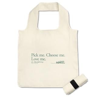 Pick me. Choose me. Love me. Reusable Shopping Bag by wheeshirt