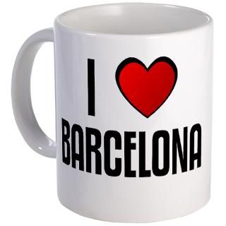 Love Barcelona Mugs  Buy I Love Barcelona Coffee Mugs Online