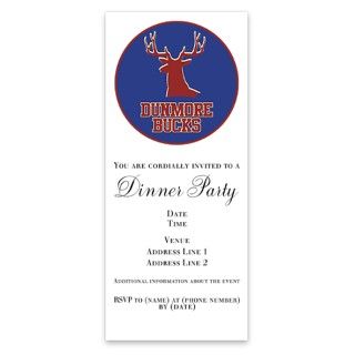 Dunmore Bucks Logo Invitations by Admin_CP6643422