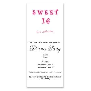 Sweet 16 Birthday Invitations  Sweet 16 Birthday Invitation Templates