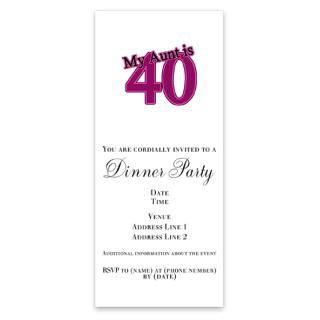 40Th Birthday Funny Invitations  40Th Birthday Funny Invitation