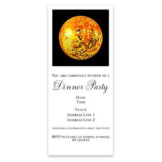 Orange Disco Mirror Ball Invitations by Admin_CP2241566