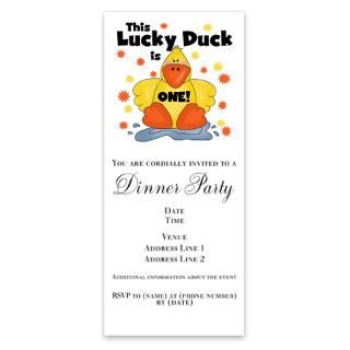 Duck 1St Birthday Invitations  Duck 1St Birthday Invitation Templates