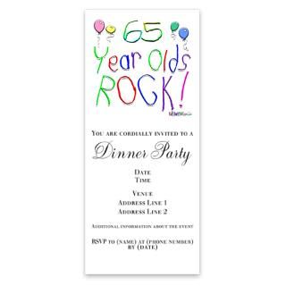 65Th Birthday Party Invitations  65Th Birthday Party Invitation