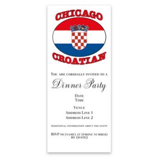 Chicago Croatian Invitations by Admin_CP145763  512218175