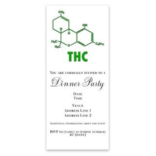 THC Molecule Invitations by Admin_CP7767465