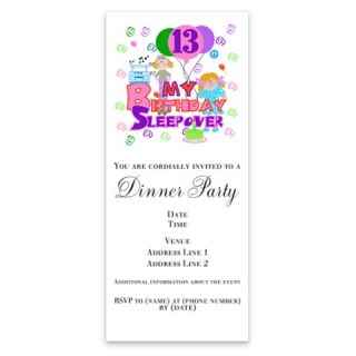 13th Sleepover Birthday Invitations by Admin_CP1147651  506896347
