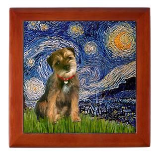 Border Terrier In Famous Painting Gifts & Merchandise  Border Terrier