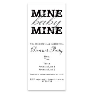 Mine Baby Mine 2.25 Invitations by Admin_CP12131395  512828630